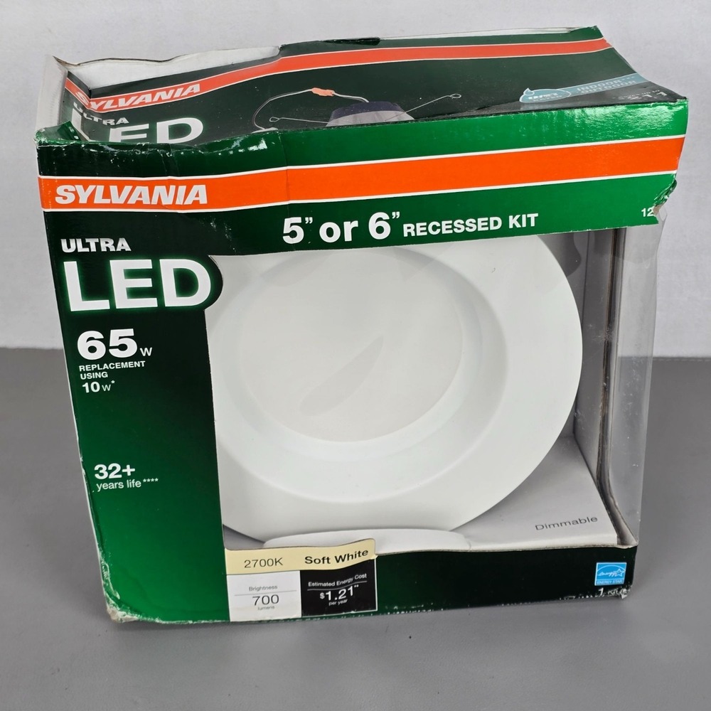 Recessed Light Sylvania Round Dinning Room Led Downlight 2700K Soft White READ